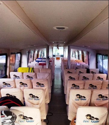 Akses ke pulau putri resort, Jadwal kapal, Durasi perjalanan dan Dermaga kapal pulau putri.