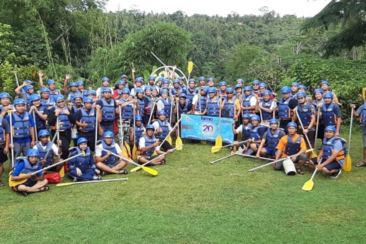 Outbound Rafting di Bali - Arung Jeram di Bali