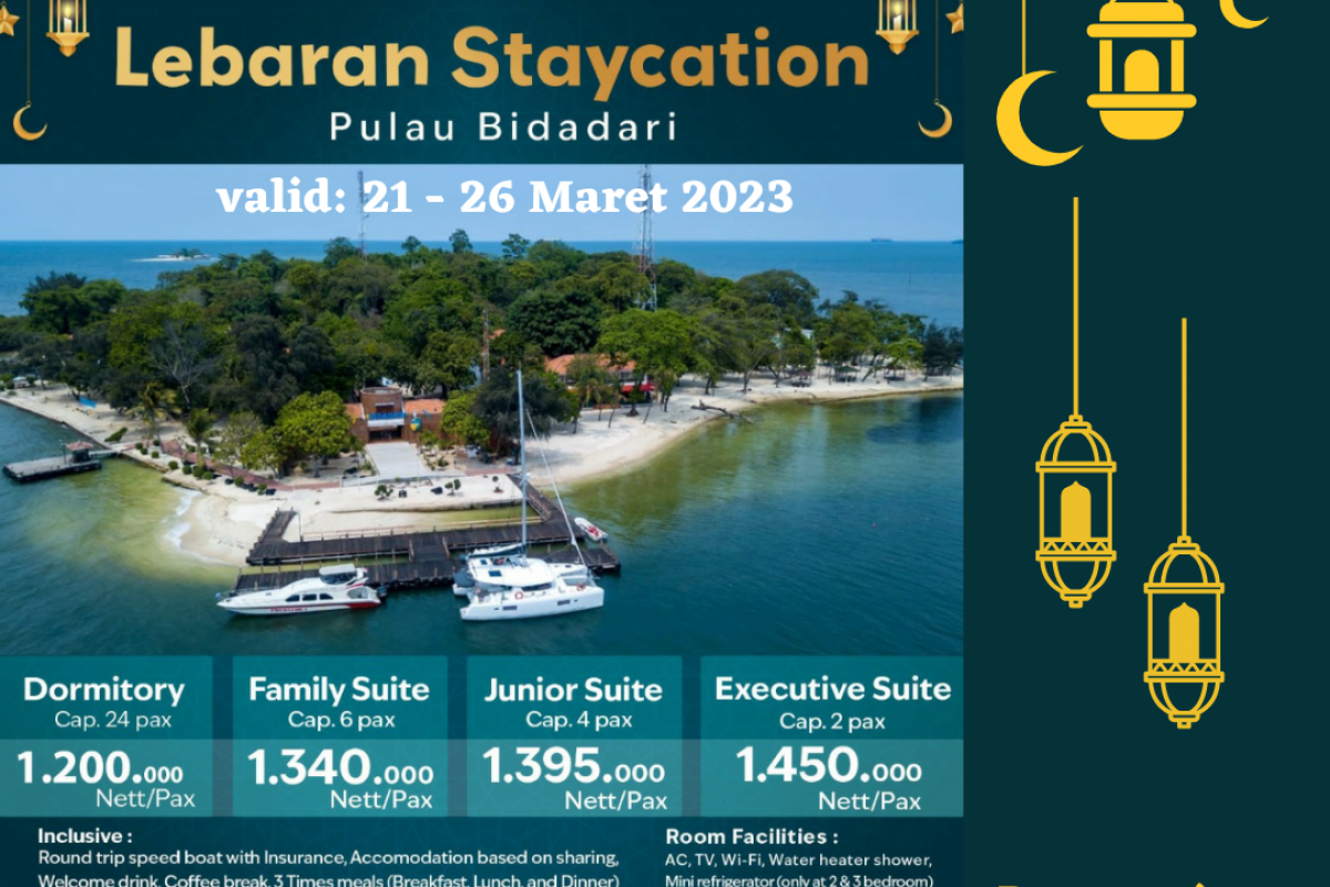 Paket Lebaran Pulau Bidadari